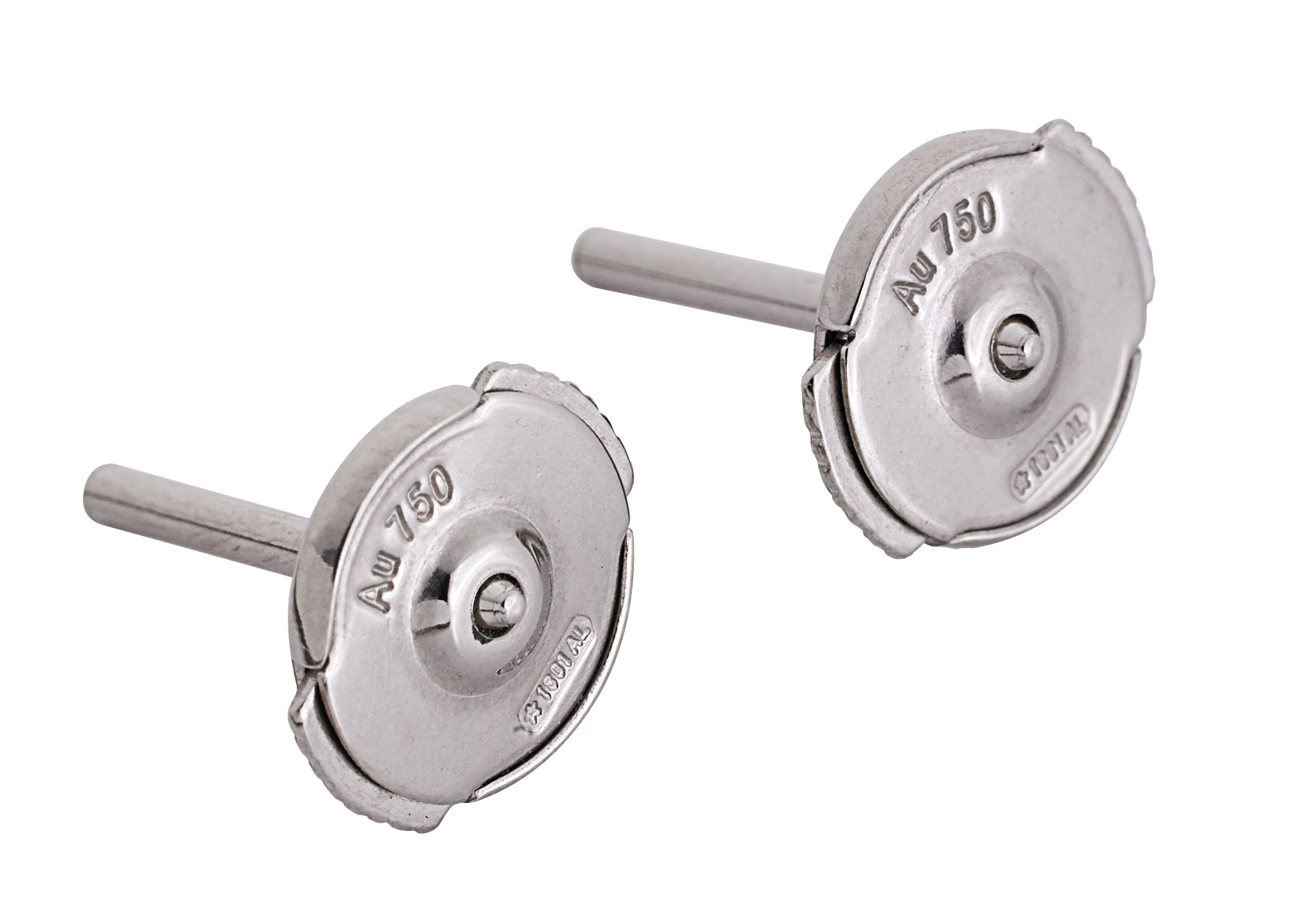 SYSTEME BOUCLE D'OREILLE CONFORT OR GRIS PALLADIE 750ème